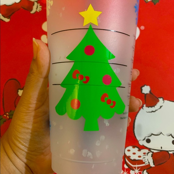 Starbucks Hello Kitty Christmas Cup - Picture 4 of 5